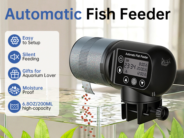 AQQA Automatic Fish Feeder for Aquarium AQ230