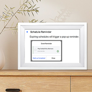 Digital Wall Calendar with Touchscreen Smart Calendar Electronic Calendar for Family