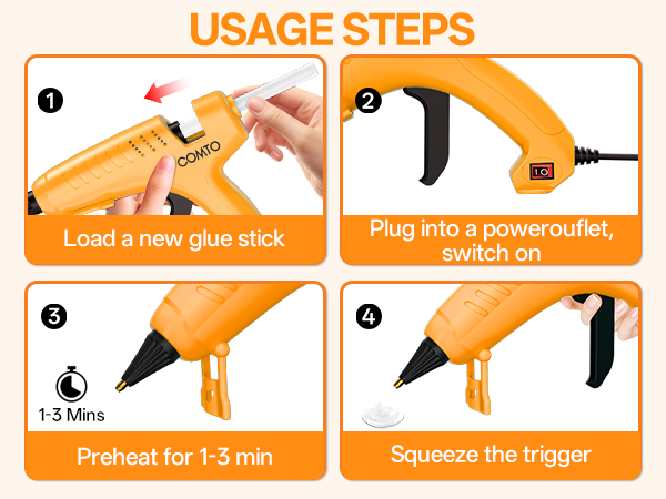 Hot glue gun
