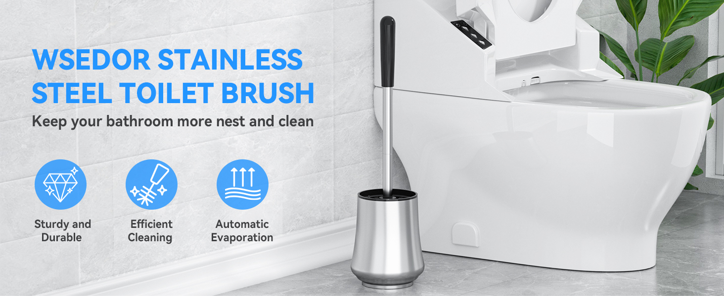 toilet brush Stainless Steel
