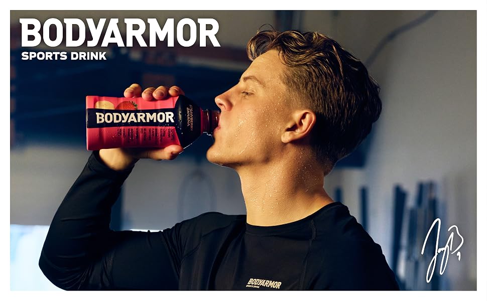 body armor, sports drink