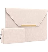 MOSISO Laptop Sleeve Bag Compatible with MacBook Air 13 inch M2 A2681 M1 A2337 A2179 A1932/Pro 13...