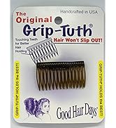 Good Hair Days Grip-Tuth Shorty Combs - Shorty Tuck Combs For Hair Decorative & Hair Styling - Ha...