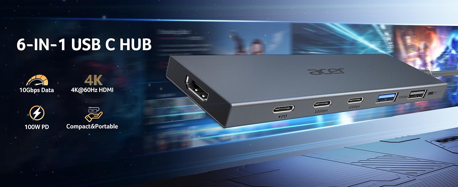 10Gbps USB C Hub