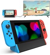 SIWIQU TV Dock Station for Nintendo Switch/Switch OLED | 4K@60Hz HDMI, 100W PD Fast Charging, 2 U...
