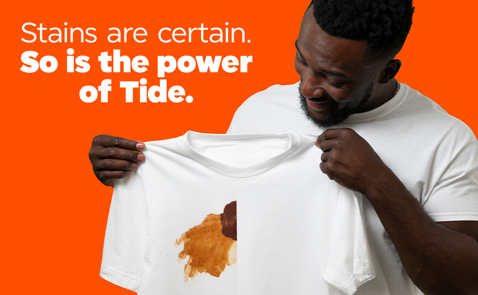 remove stains with the power of tide and oxi