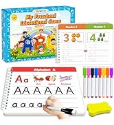 Walenty Preschool Learning Activities Kindergarten Workbooks, Toddler Busy Book Handwriting Pract...
