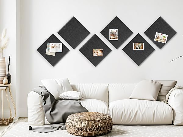 decorative felt cork tiles for wall