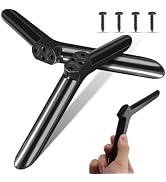 DOITOOL Universal TV Legs with Screws, TV Stand Base for Smart TV 40 Inch, TV Stand Legs Replacem...