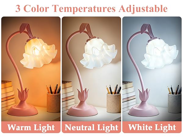 flower table lamp