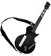 DOYO Wireless Wii Guitar Hero Controller Compatible with Guitar Hero and Rock Band 2 & 3 Games wi...
