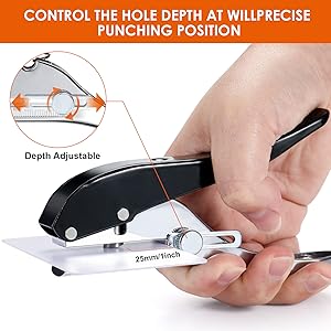 single hole punch