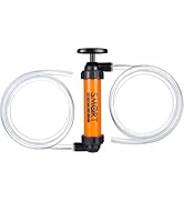 SMART JERRY - Siphon Pump for Gasoline, Fluid Transfer Pump Automotive, RV Antifreeze Pump Kit, O...