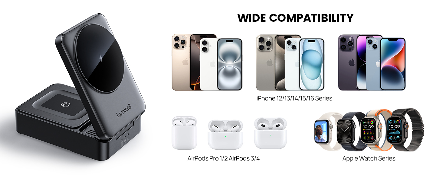 iphone 3 in 1 charging station, magsafe charger 3 in 1, 3 in 1 apple charging station