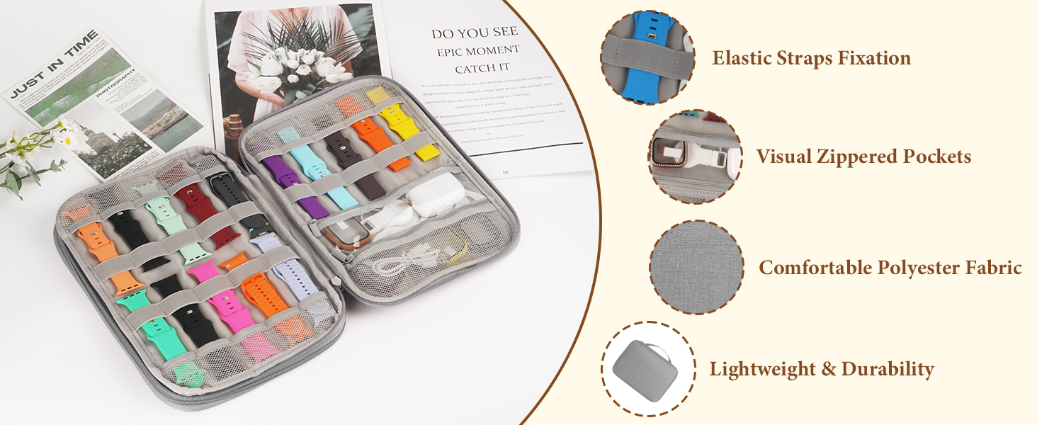 watch band case organizer