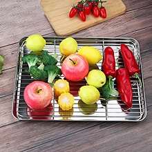 Stainless Steel Baking Sheet and Cooling Rack Set