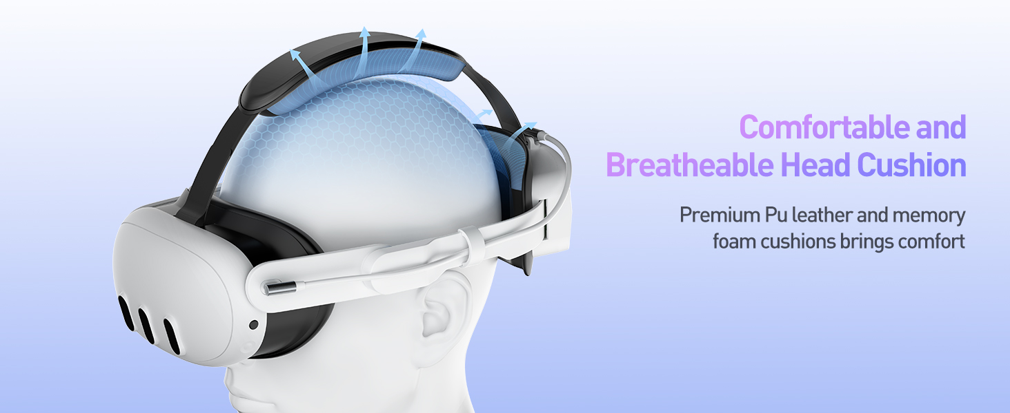 battery head strap for quest 3