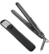 LOVANI Mini Flat Iron Travel Size Nano Titanium Dual Voltage Portable Hair for Worldwide Use 0.5 ...