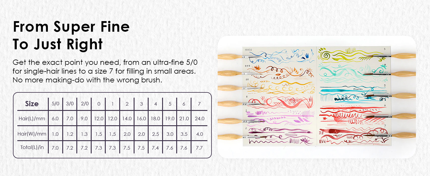 brush set of 11