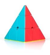 Stickerless Pyraminx Speed Cube – Smooth Turning Magic Pyramid Puzzle for Kids & Adults