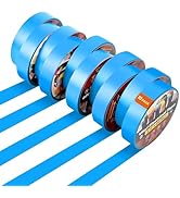 RED WOLF 10 Pack Blue Electrical Tape 3/4 Inch x 66 Ft Industrial Grade UL/CSA Listed 7 Mil Thick...