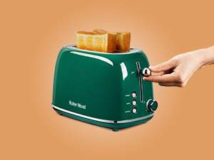 ROTER MOND 2 SLICE TOASTER