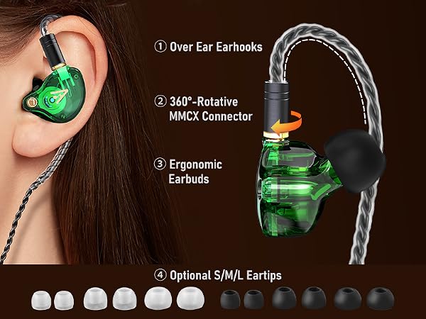 Audiovance Vibes 202_HiFi Wired Earbuds