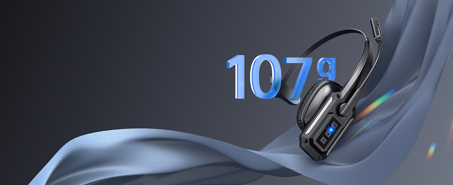 Soft, memory-foam earpads deliver pillow-like comfort for long listening sessions.