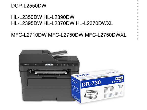 Brother DR730 Drum Unit Black