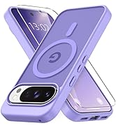 Vansdon for Google Pixel 10/10 Pro Case, Compatible with MagSafe, Magnetic Translucent Matte Slim...
