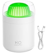 Mini Humidifier,500ml Dual Mist Mode Ball Cactus Humidifier with Auto Shut-Off & Colorful Night L...