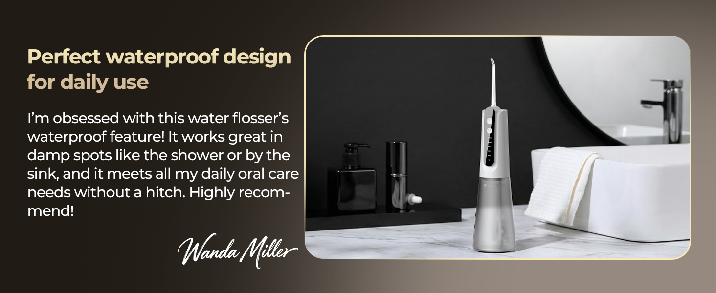 water flosser