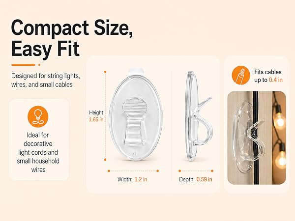 Compact Size Easy Fit
