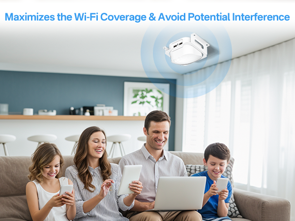 Metal Ceiling / Wall Mount Holder for eero 6 Plus and eero 6