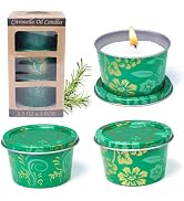 Premium Soy Wax Aromatherapy Candles (Citronella)