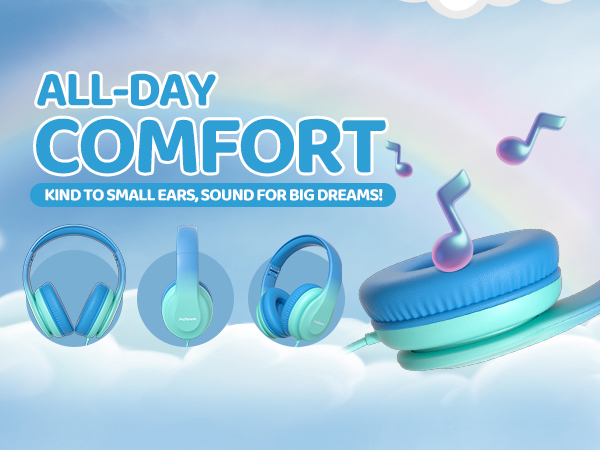 foldable lightweight headphones for kids