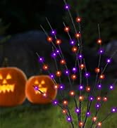 Lighted Halloween Tree Branch