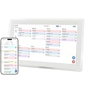 Pomya 15.6 Inch WiFi Smart Digital Calendar, 1080P HD Touchscreen Interactive Display, Family Pla...