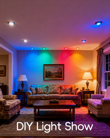 color changing light bulb