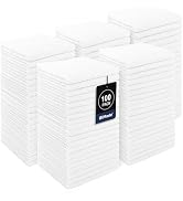 UNIMADE Washcloths Bulk - 100 Pack - Face Towels (12" x 12"), Multi-Purpose Microfiber Cleansing ...