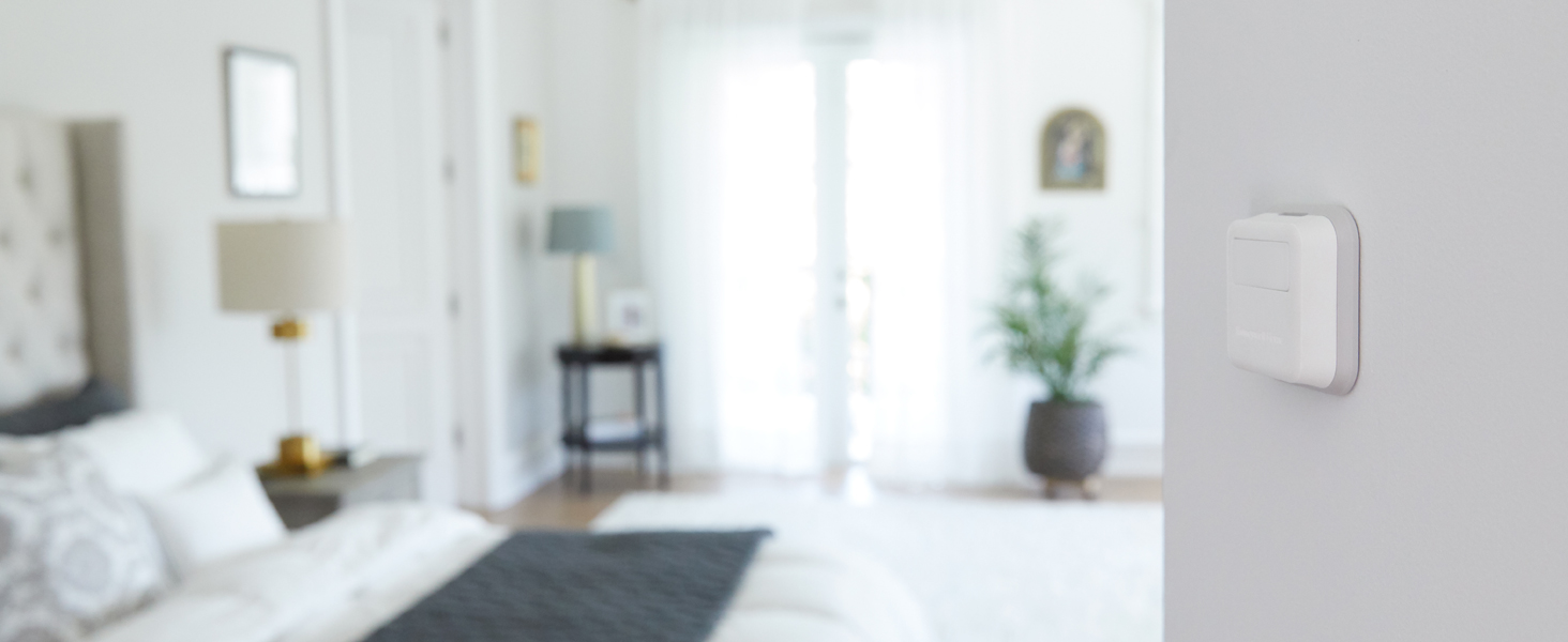 Smart Sensor on wall of bedroom