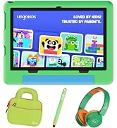 Contixo A10 Kids Tablet Bundle with Bluetooth Headphones & Sleeve Case, 10.1" HD Android 15 Learn...
