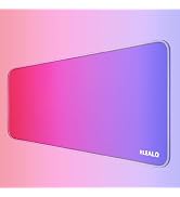 HIEALO Large Gaming Mouse Pad 31.5 x 11.8 in, Extended Desk Mat for Keyboard and Mouse, Non-Slip ...