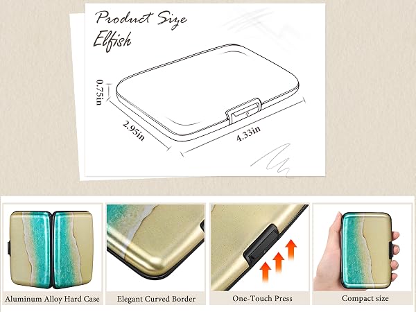 ELFISH credit card holder