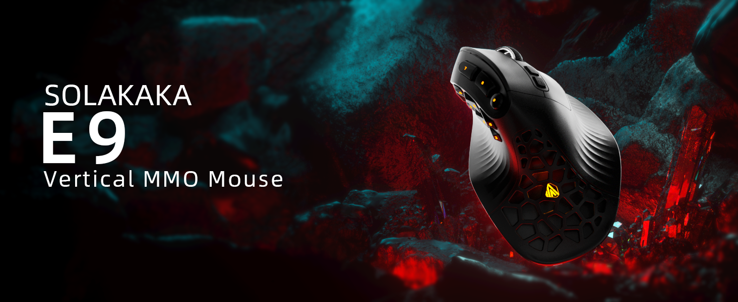 SOLAKAKA E9 mmo mouse