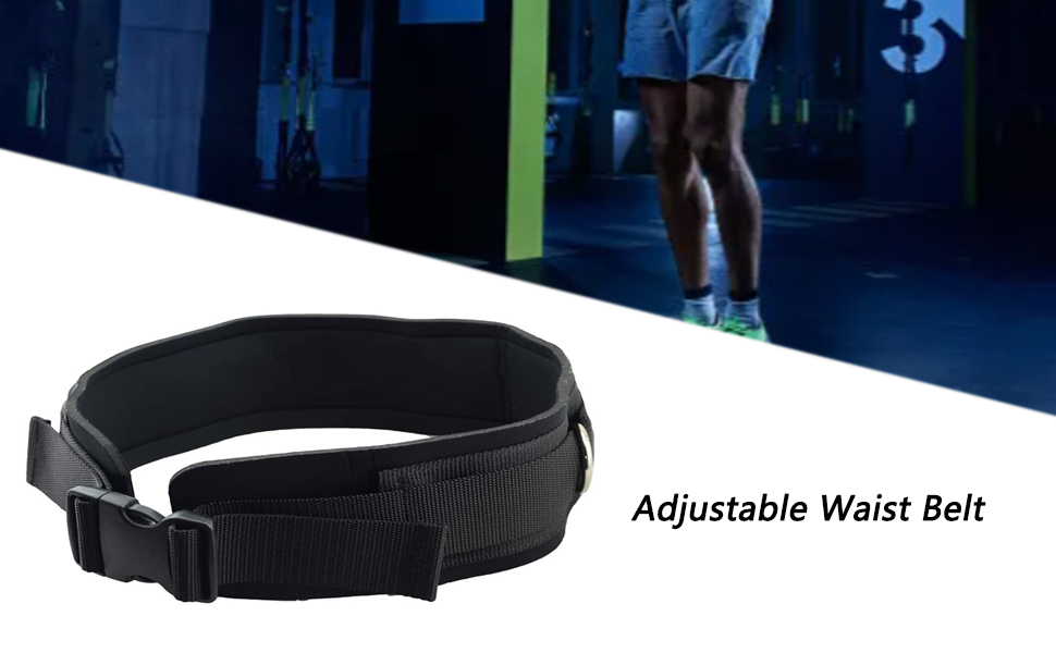 Adjustable Waist Belt Soft Neoprene Padded Belt