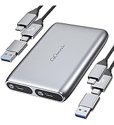 Gigimundo Two Bay M.2 SSD Enclosure Heavy Duty - 1xNVMe 10Gbps (M/M&B Key) & 1xNGFF SATA 6Gbps (B...