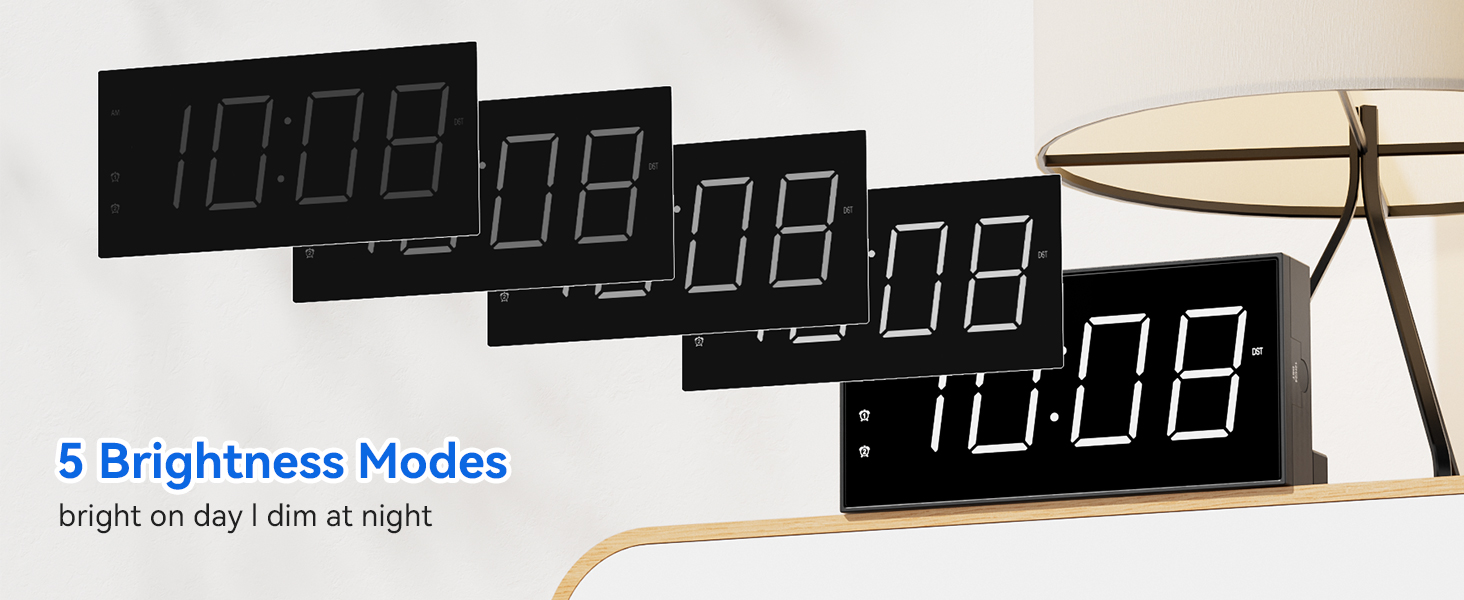 alarm clocks for bedrooms