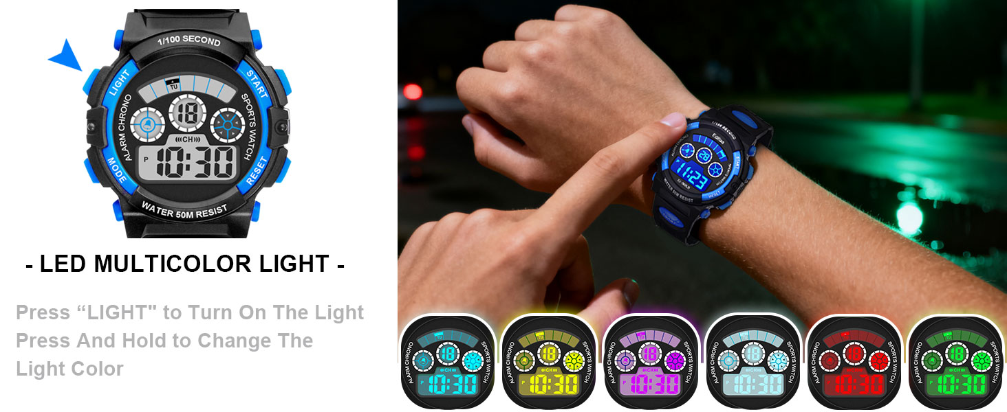 LED multicolor lights