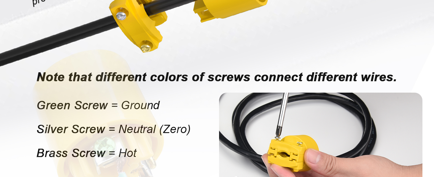 female extension cord ends